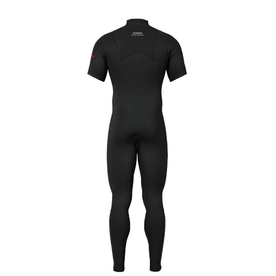 Color:Black-Florence 2MM Zipperless Short Sleeve Fullsuit -alt
