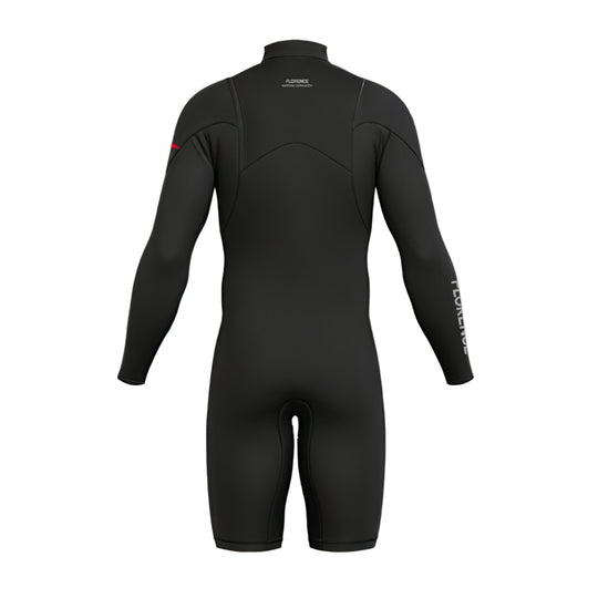 Color:Black-Florence 2MM Zipperless Long Sleeve Springsuit -alt