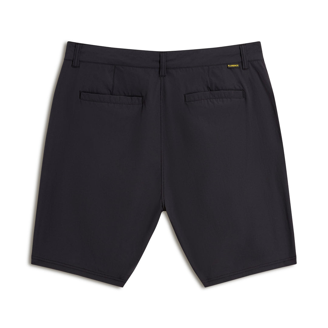Color:Black-Florence All-Purpose Nylon Hybrid Short -alt