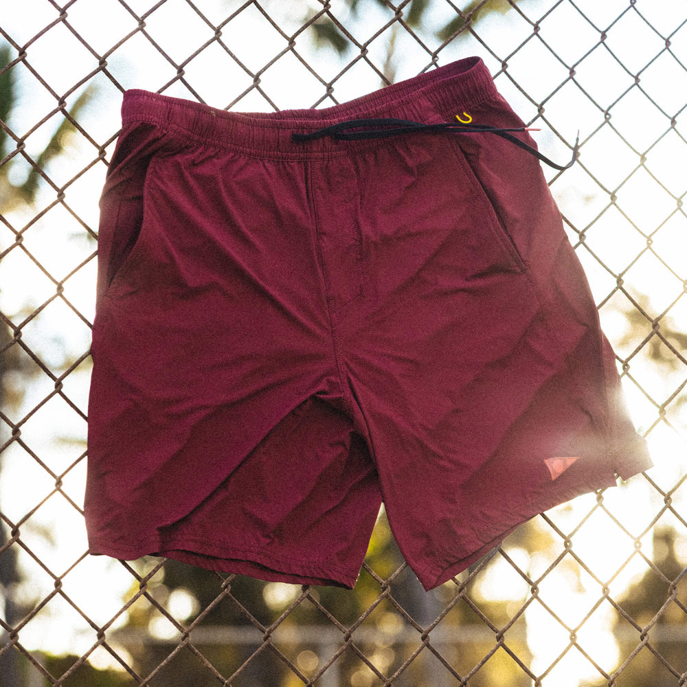 Color:Maroon-Airtex GEN 2 Short -alt