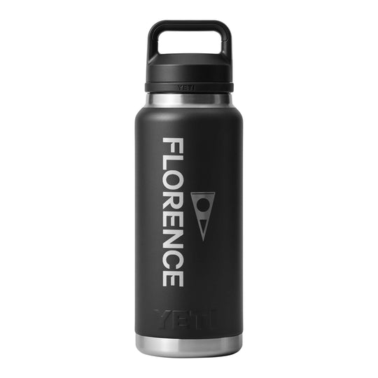 Color:Black-Yeti x Florence Marine X Rambler 26 oz Bottle with Chug Cap