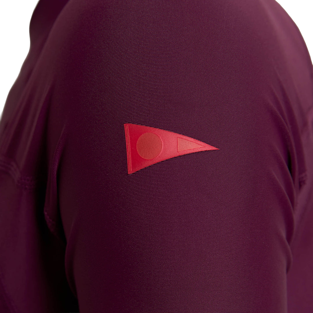 Color:Ruby-Florence Women's Long Sleeve Surfsuit