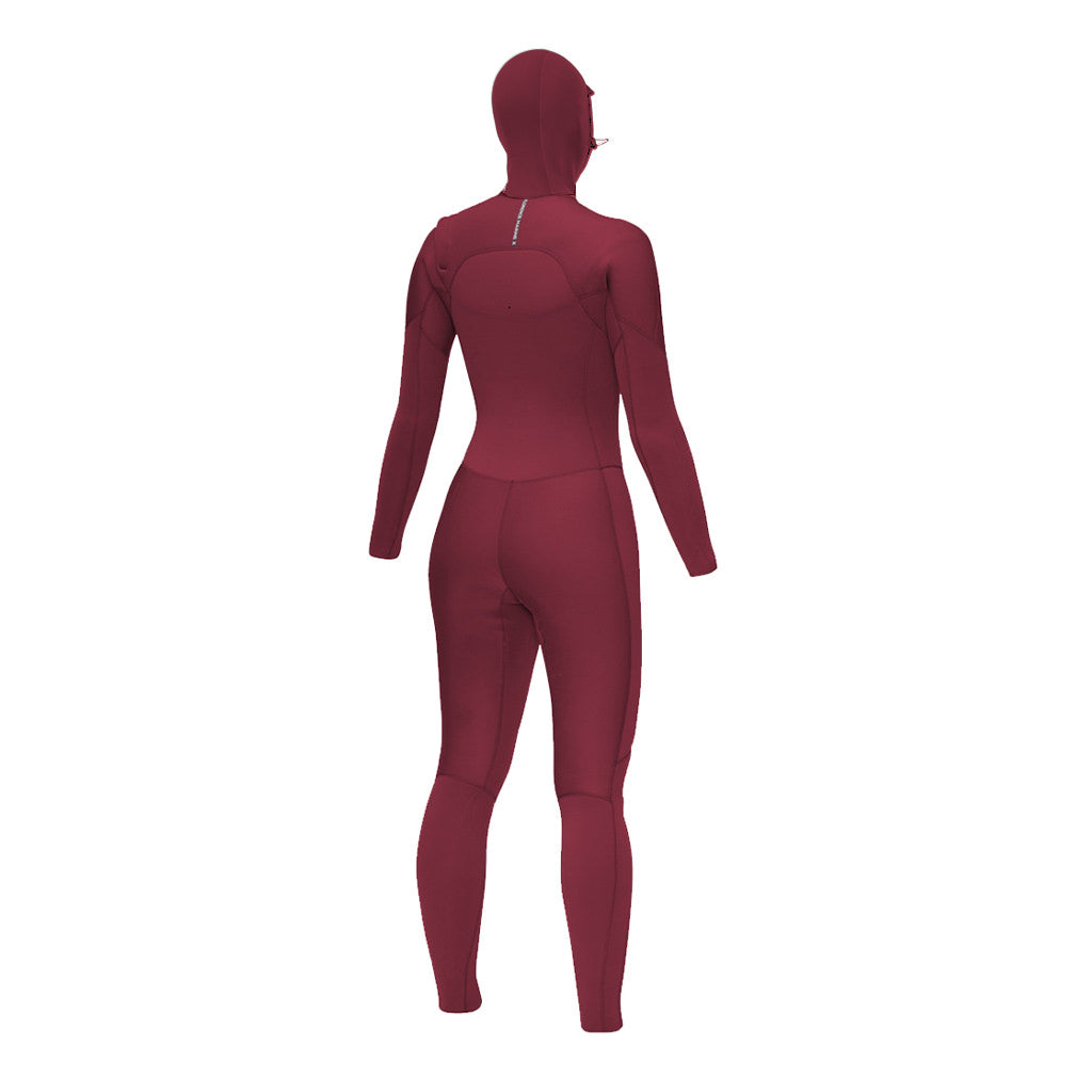 Color:Maroon-Florence Wetsuit-alt
