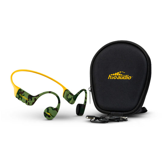 Color:Camo-Florence x H2O Audio TRI 2 Multi-Sport Headphones with BT & MP3