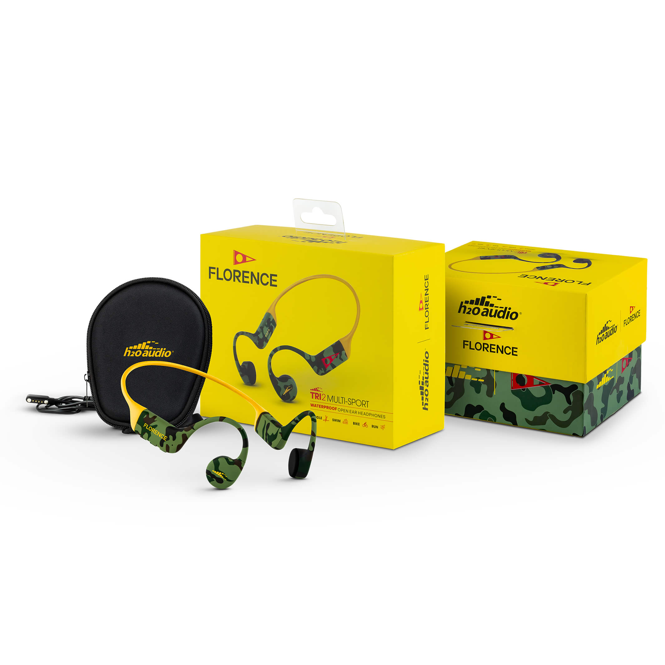 Florence X H2O Audio TRI 2 Multi-Sport Headphones – Florence Marine X