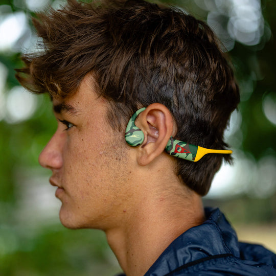 Color:Camo-Florence x H2O Audio TRI 2 Multi-Sport Headphones with BT & MP3 -alt