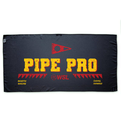 Color:Black-Pipe Pro Performance Quick Dry Towel