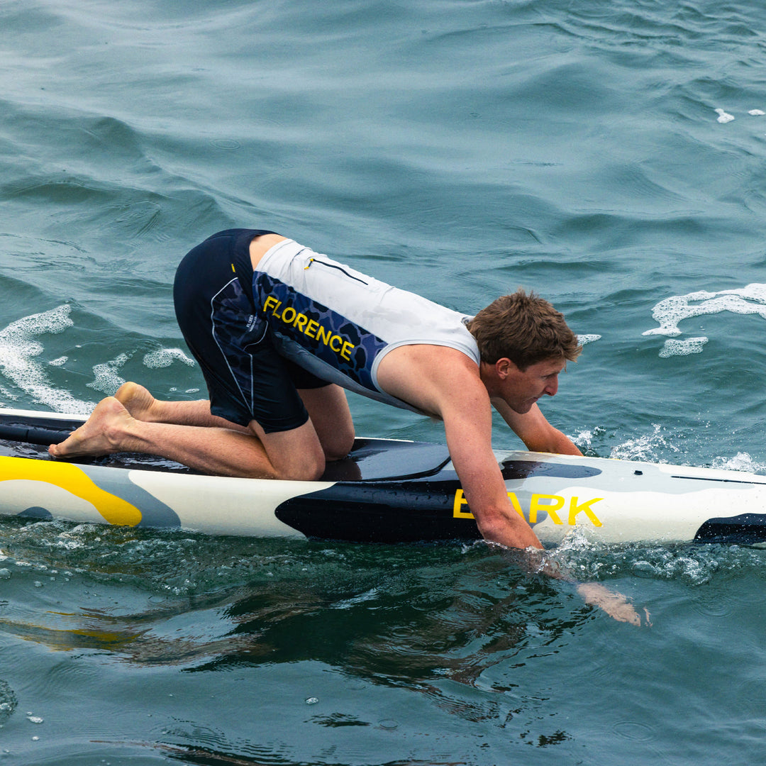 Color:Bark-Florence Sleeveless Utility Pocket Rashguard