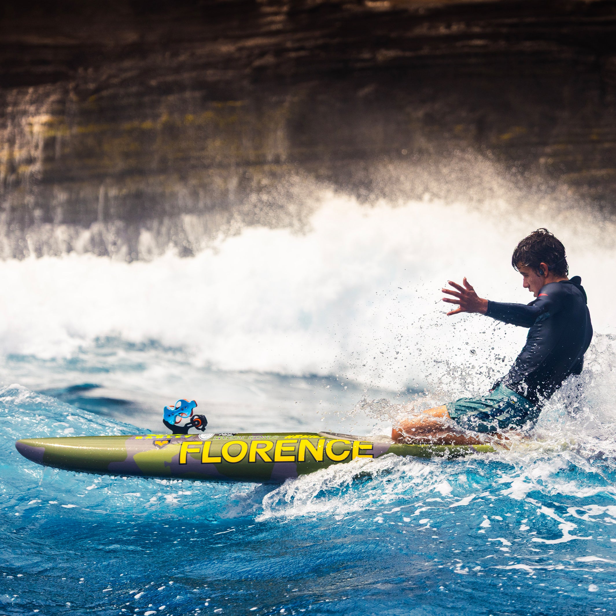 Florence X Bark X Surftech Commander Prone Paddleboard – Florence