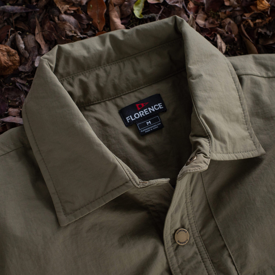 Color:Burnt Olive-Florence Wind Pro Utility Jacket 