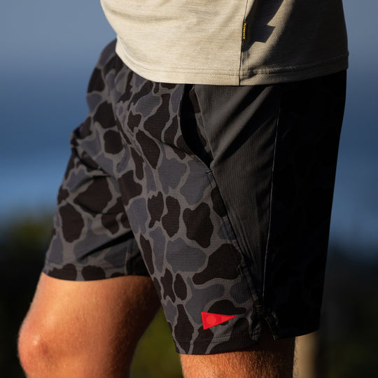 Color:Black Camo-Florence Airtex 2 in 1 Utility Short