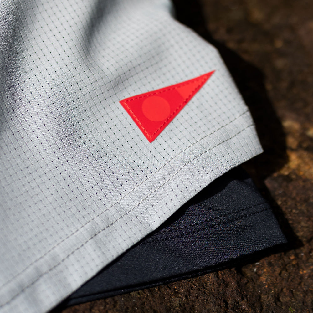 Color:Light Grey-Florence Airtex 2 in 1 Utility Short -alt