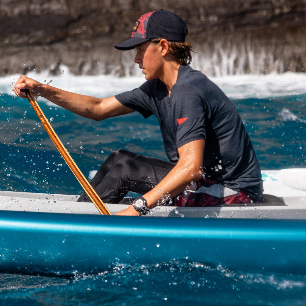 Color:Heather Charcoal-Florence Airtex Short Sleeve Shirt -alt