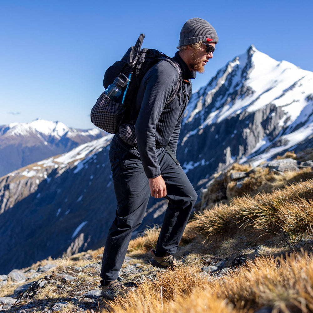 Color:Black-Florence Off Grid Fleece Half Zip -alt