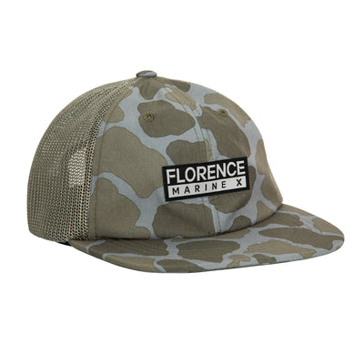 Color:Burnt Olive-Florence Abyss Trucker Hat