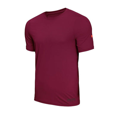 Color:Maroon-Florence Airtex Short Sleeve Shirt