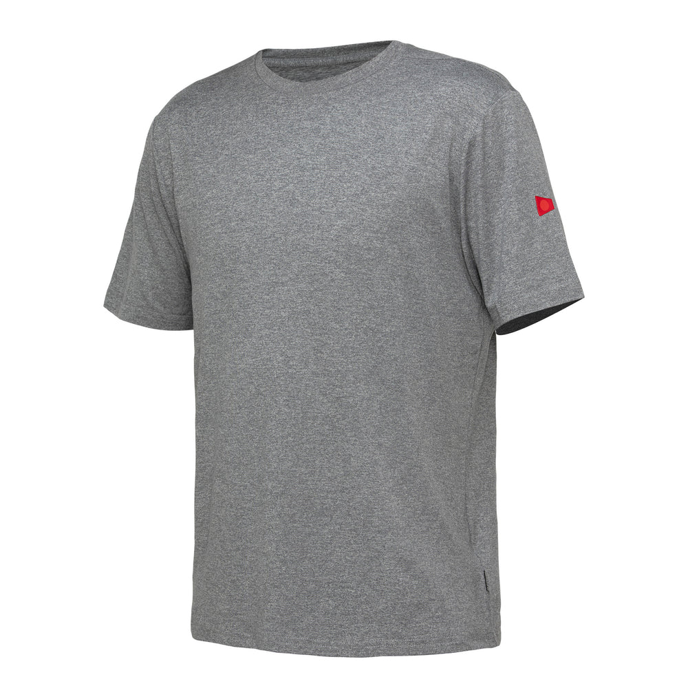Color:Light Heather Grey-Florence Short Sleeve Active T shirt