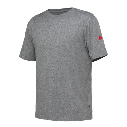 Color:Light Heather Grey-Florence Short Sleeve Active T shirt