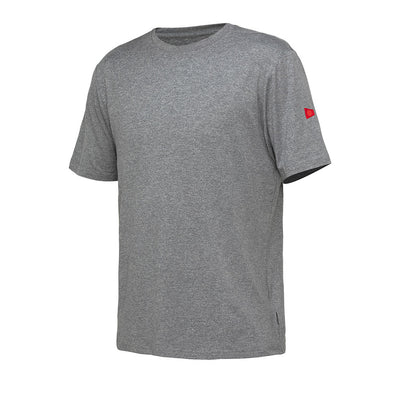 Color:Light Heather Grey-Florence Short Sleeve Active T shirt