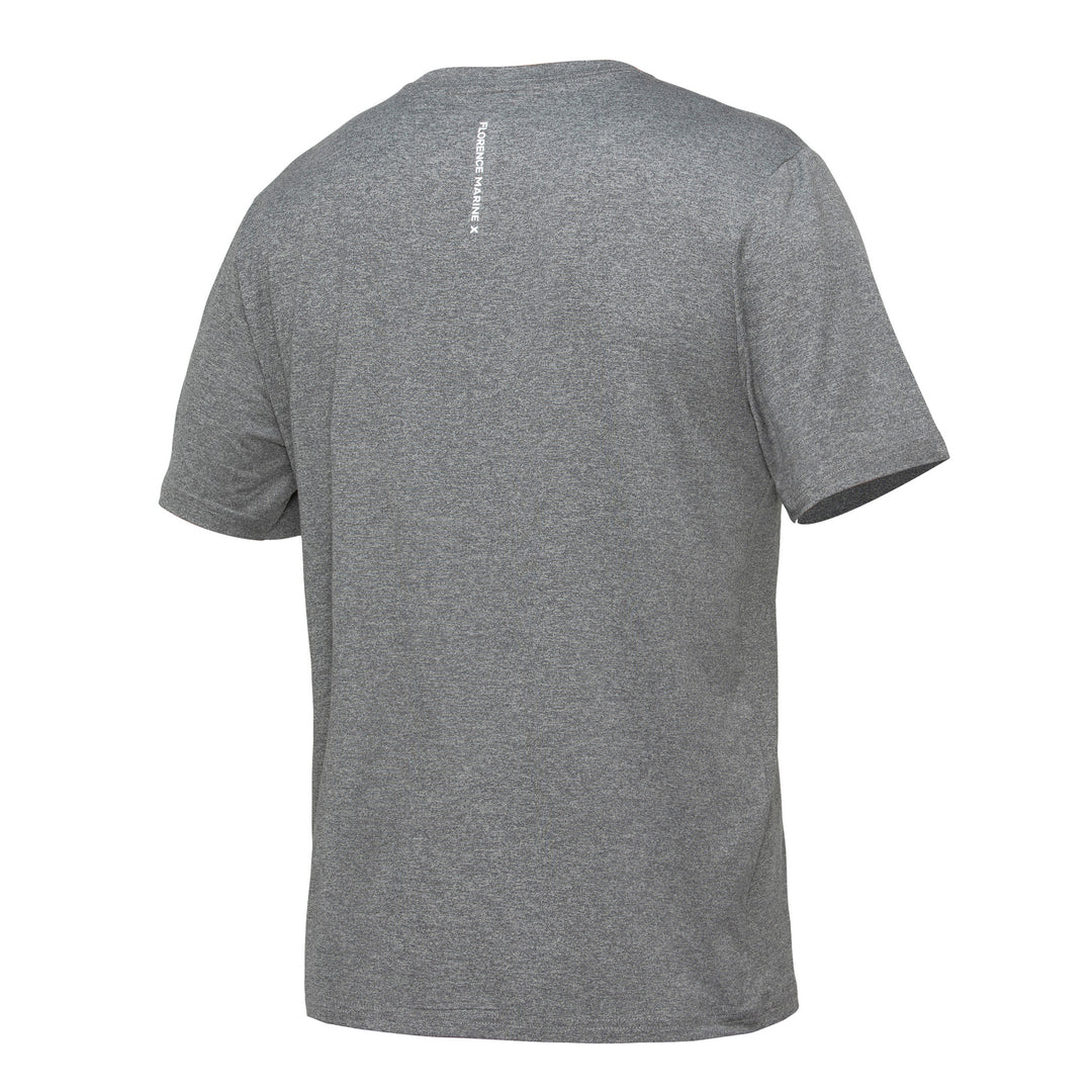 Color:Light Heather Grey-Florence Short Sleeve Active T shirt