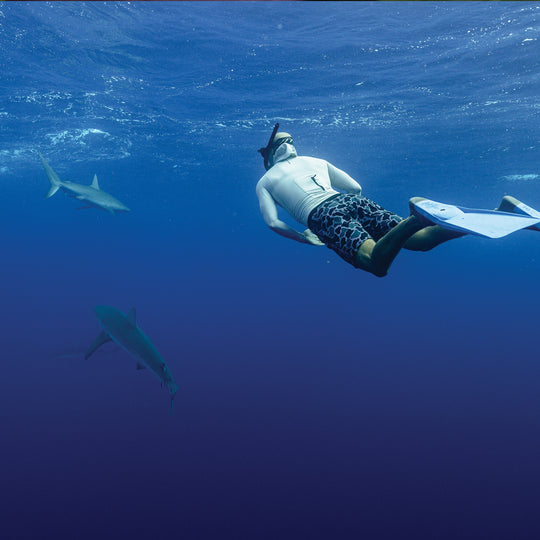 Color:Silver-Florence Long Sleeve Utility Pocket Hooded Rashguard