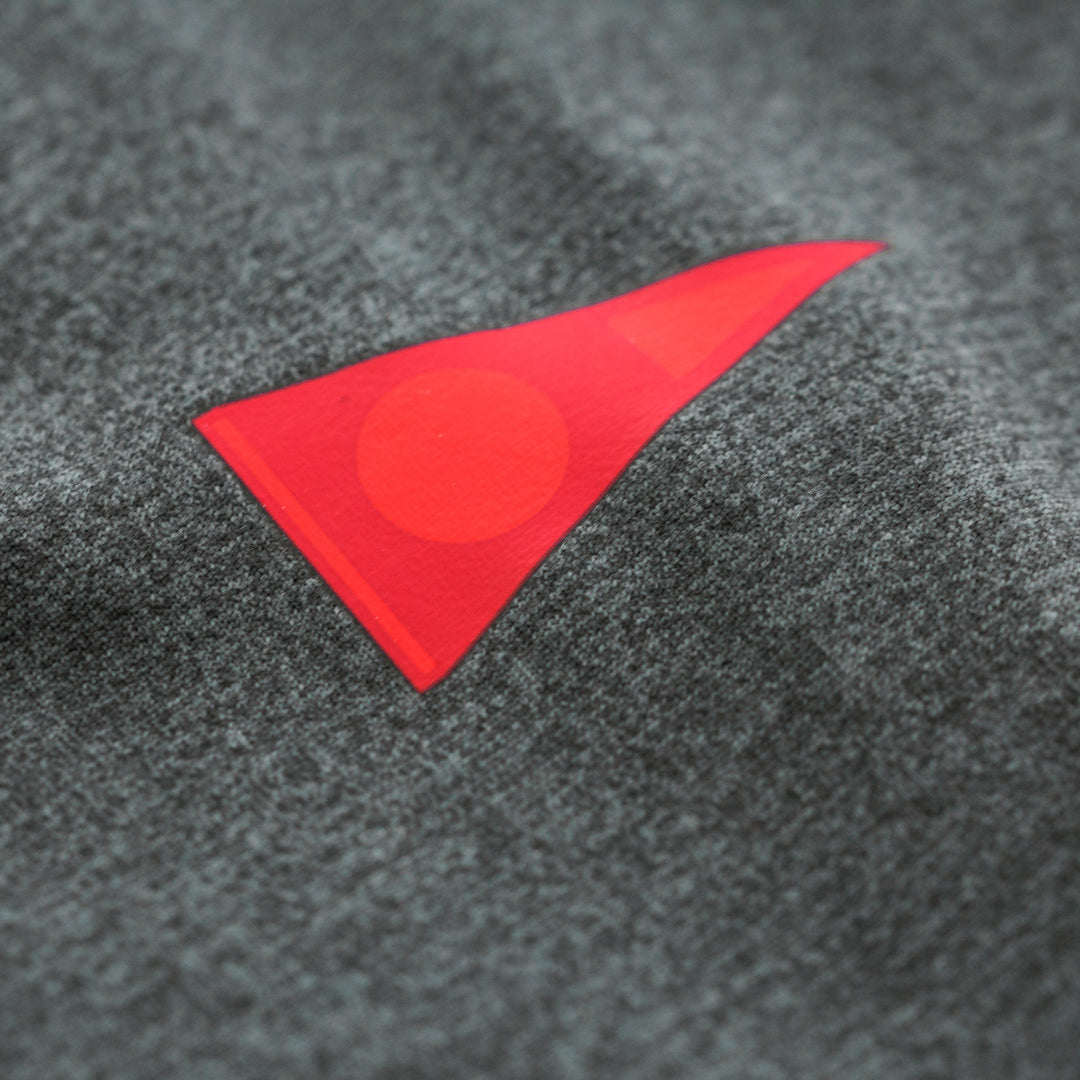 Color:Heather Thyme-Adapt Long Sleeve Hooded UPF Shirt