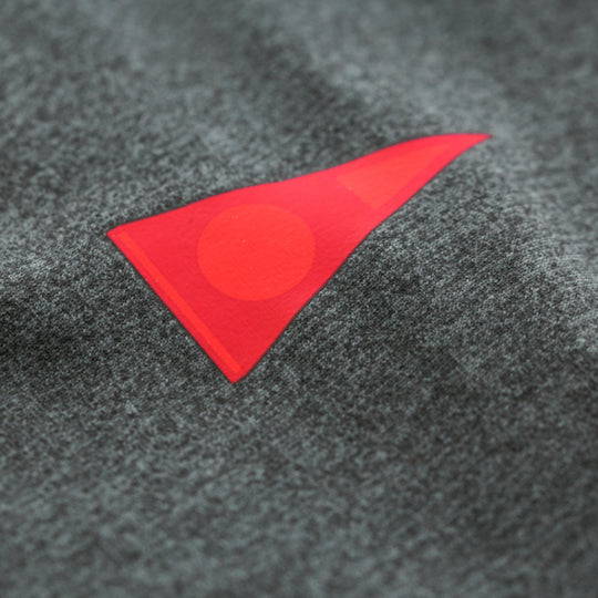 Color:Heather Thyme-Adapt Long Sleeve Hooded UPF Shirt