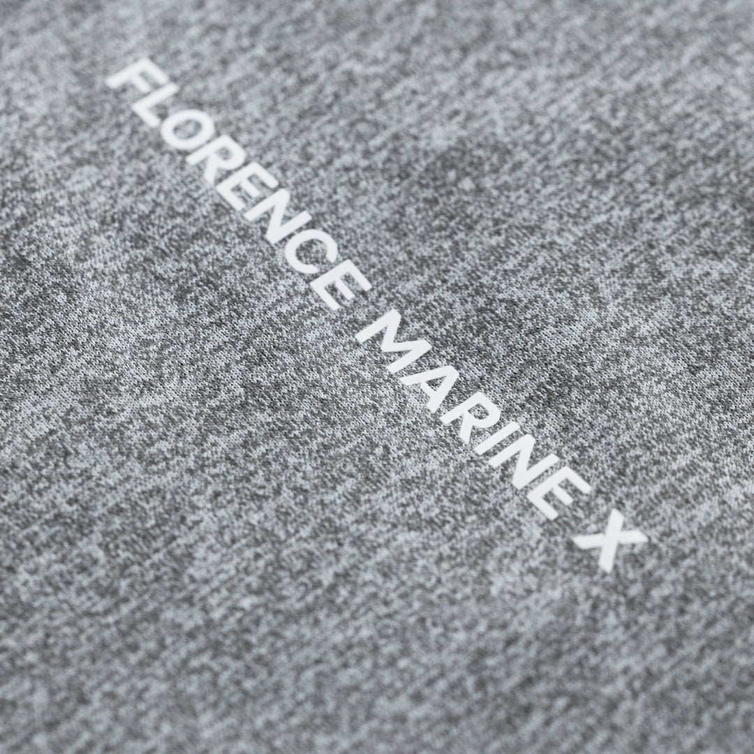 Color:Light Heather Grey-Adapt Long Sleeve Hooded UPF Shirt